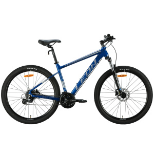 Velosipēds AL 27.5" Leon XC 80 HDD rāmis-18" zils ar pelēku