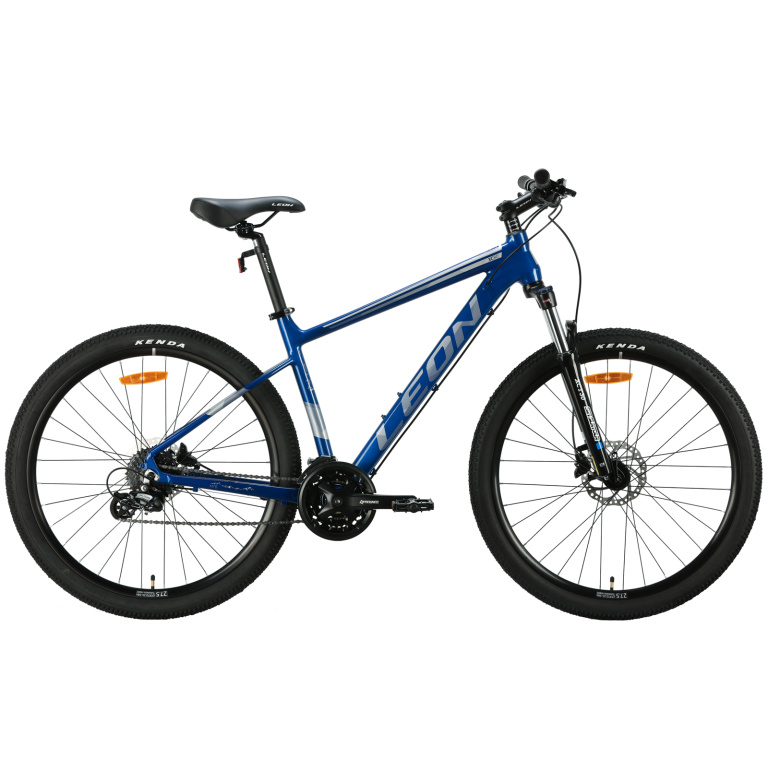 Velosipēds AL 27.5" Leon XC 80 HDD rāmis-18" zils ar pelēku