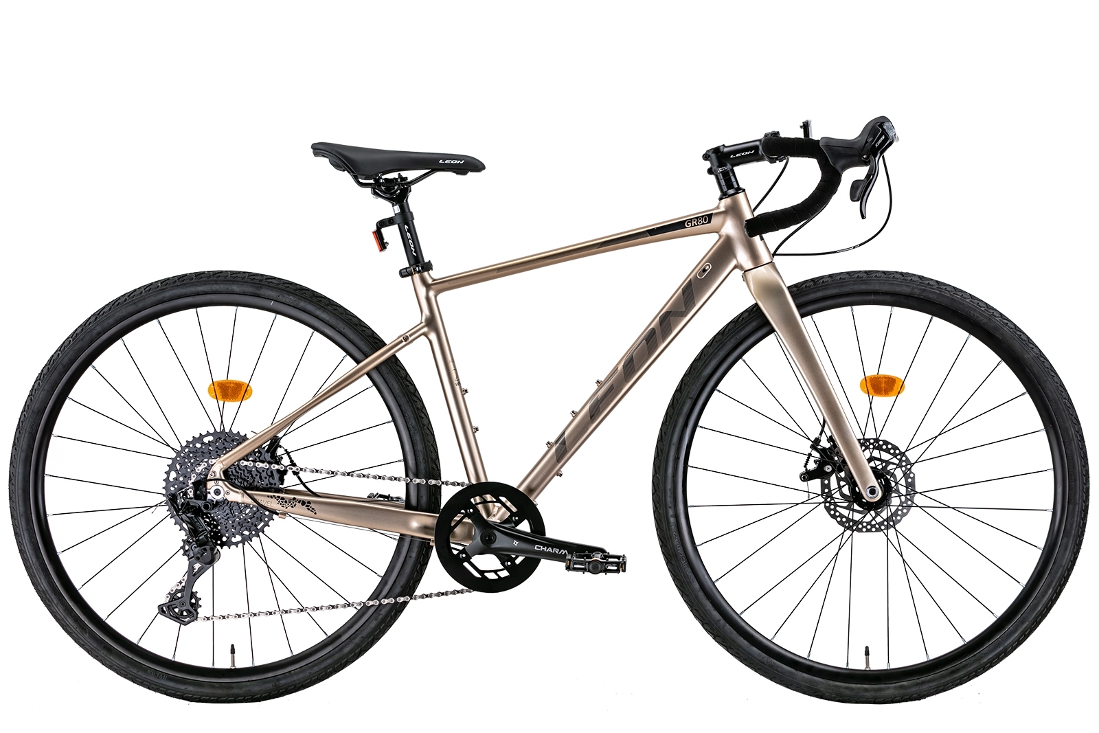 Velosipēds AL 28" Leon GR-80 DD rāmis-M bēšs ar pelēku Velosipēds AL 28" Leon GR-80 DD rāmis-M bēšs ar pelēku