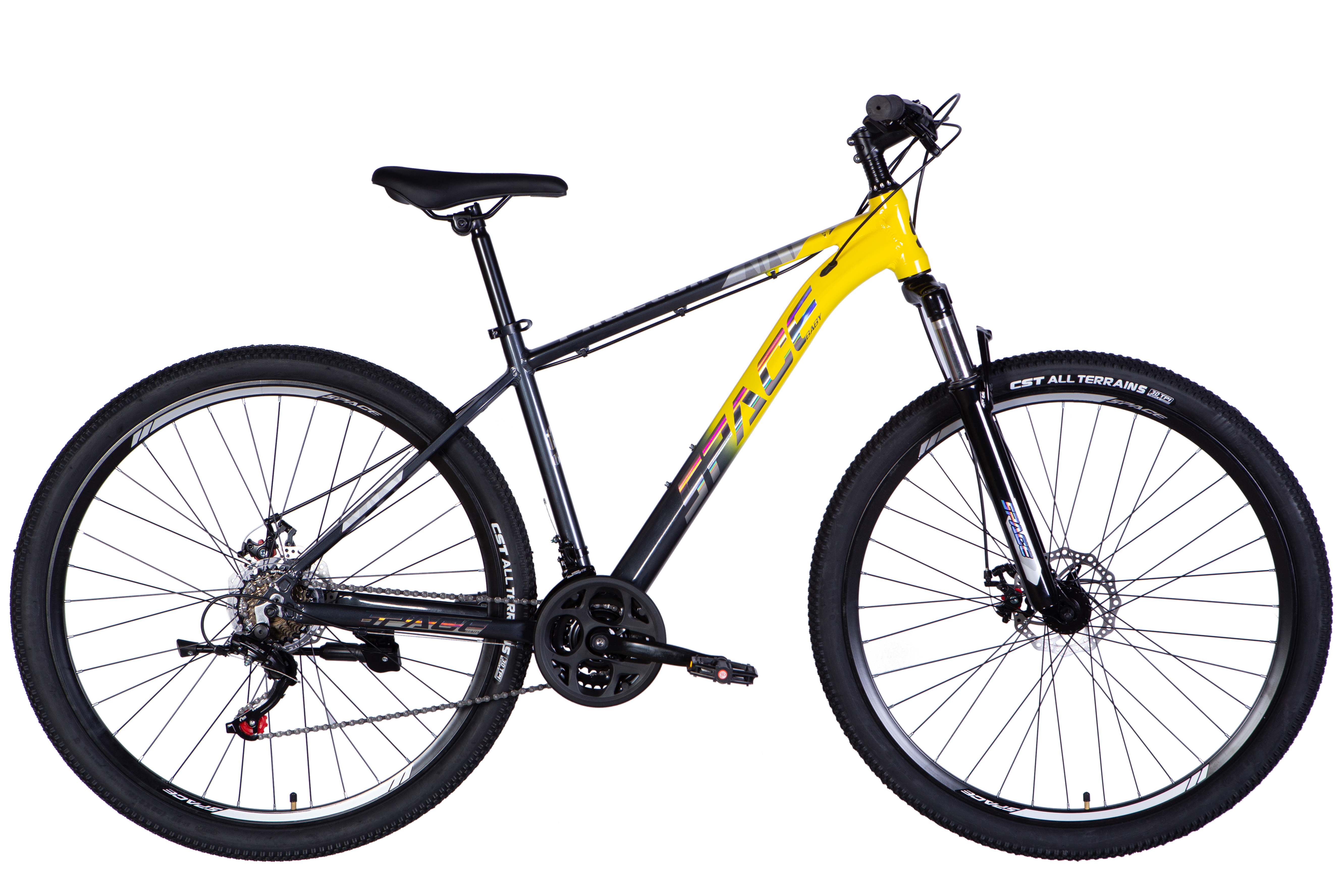 Velosipēds AL 29" Formula TopVelo SPACE PHAETON DD FR rāmis-18" pelēks ar dzeltenu Velosipēds AL 29" Formula TopVelo SPACE PHAETON DD FR rāmis-18" pelēks ar dzeltenu