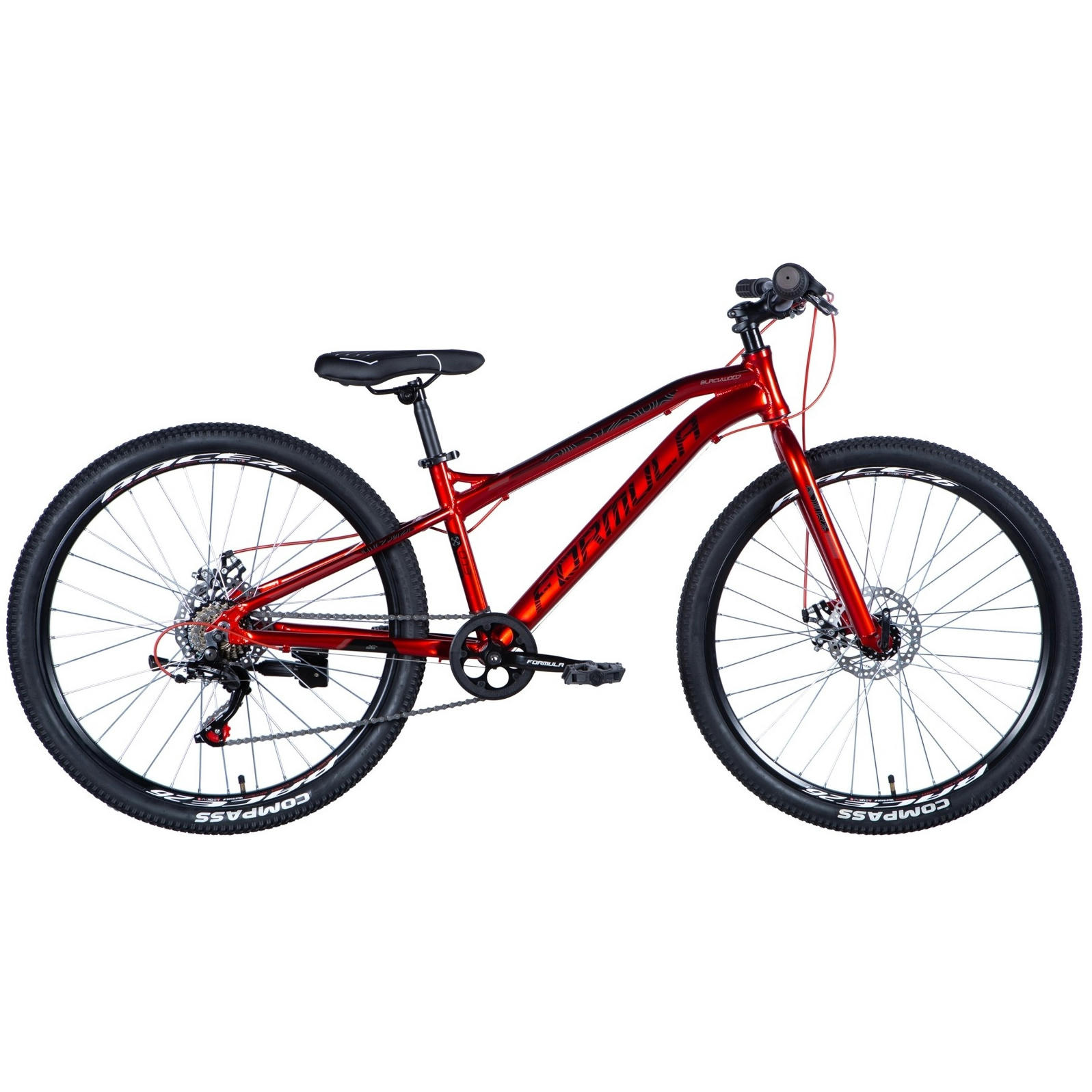 Velosipēds Alumīnija 26'' Formula BLACKWOOD DD rāmis-13'' sarkans 2024 Velosipēds Alumīnija 26'' Formula BLACKWOOD DD rāmis-13'' sarkans 2024
