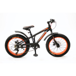 Velosipēds Corelli 20" FAT BIKE melns/sarkans