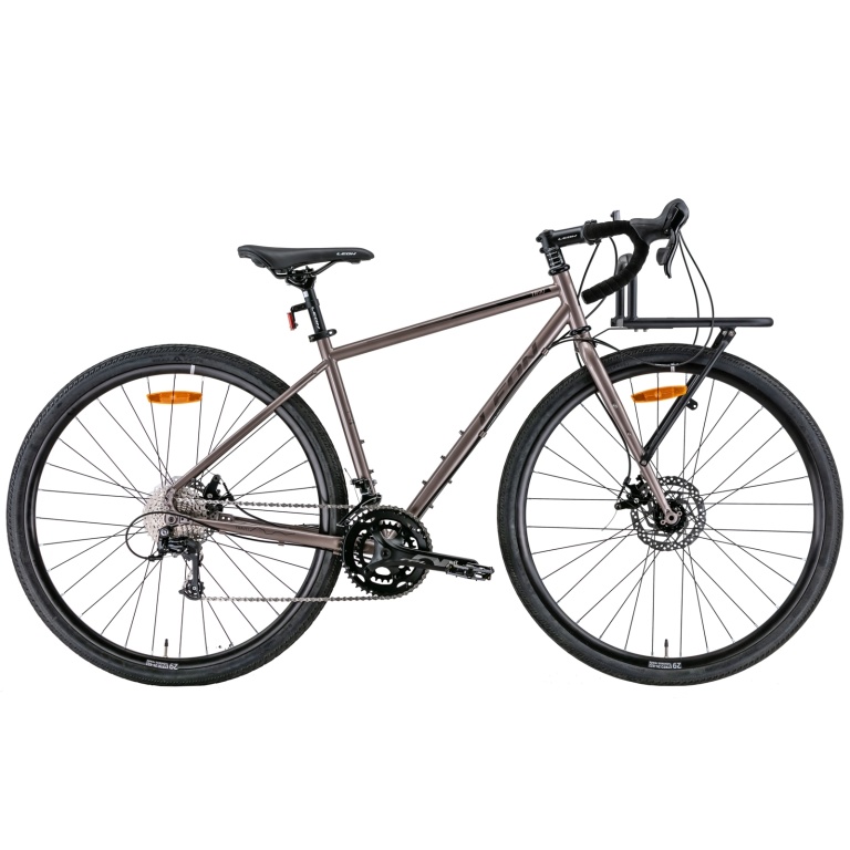 Velosipēds Cr-Mo steel 28" Leon TR-90 DD rāmis-L bēšs
