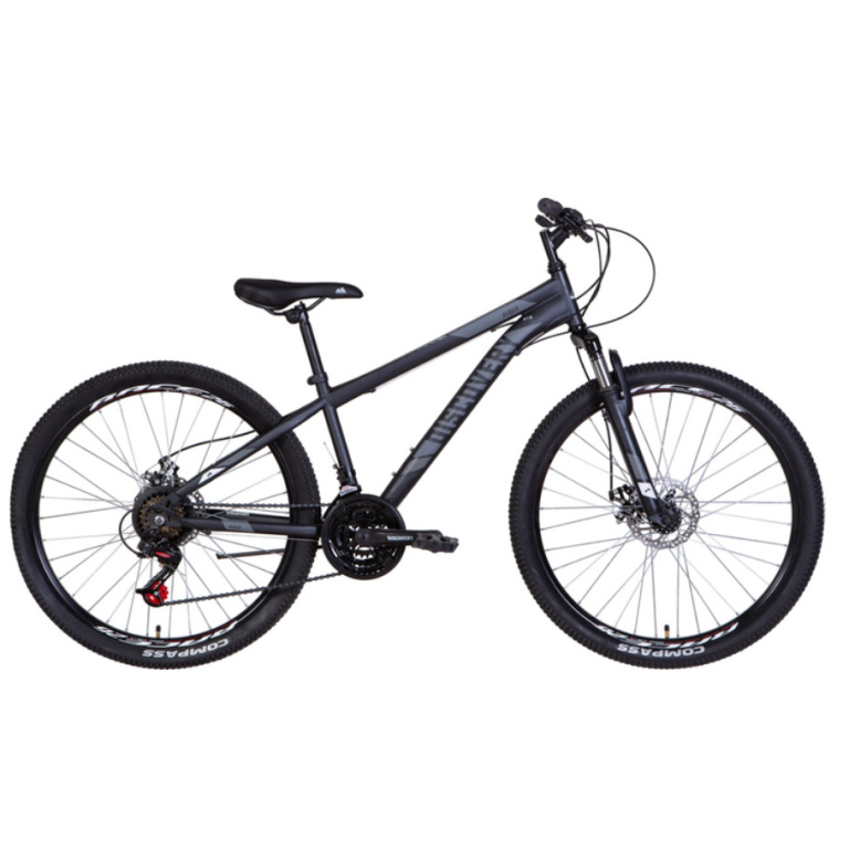 Velosipēds Discovery RIDER AM DD 26" 16" 2022 Grafīta krāsā