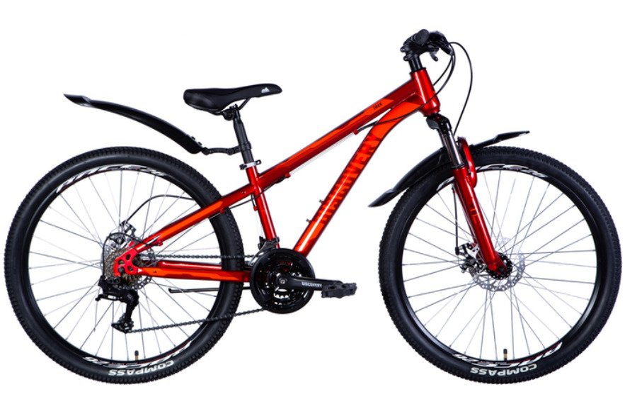Velosipēds ST 26" Discovery 13" sarkans Pl 2024 Velosipēds ST 26" Discovery 13" sarkans Pl 2024
