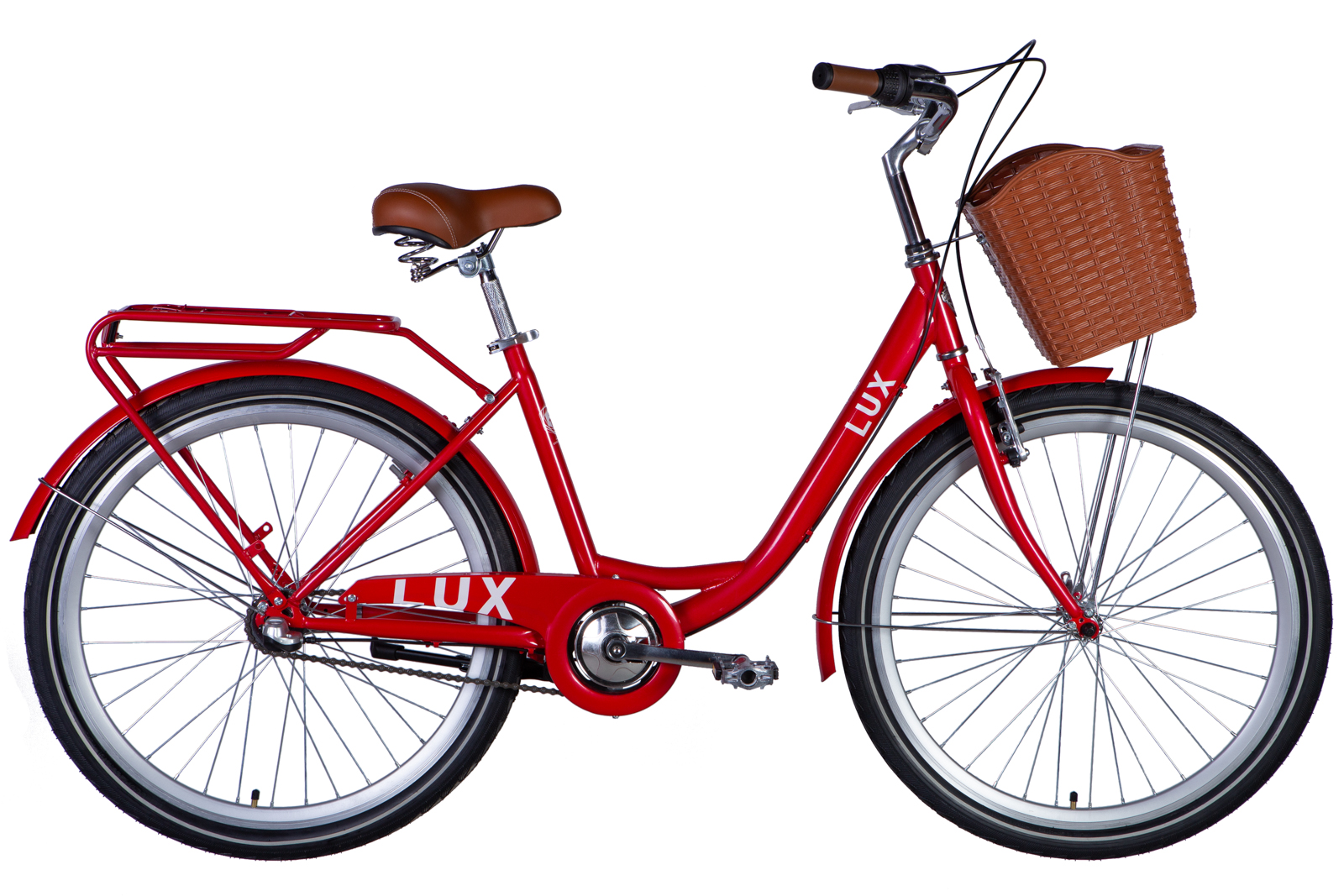 Velosipēds ST 26" Dorozhnik LUX PH rāmis-17" sarkans spārni Velosipēds ST 26" Dorozhnik LUX PH rāmis-17" sarkans spārni