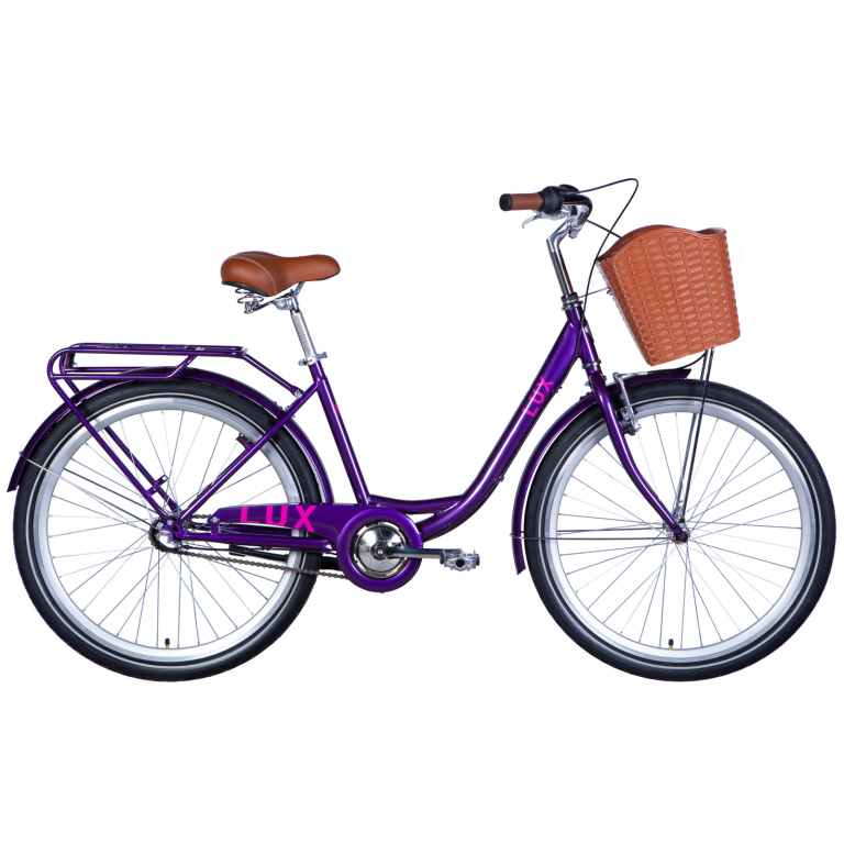 Velosipēds ST 26" Dorozhnik LUX PH rāmis-17" violets dubļusargi