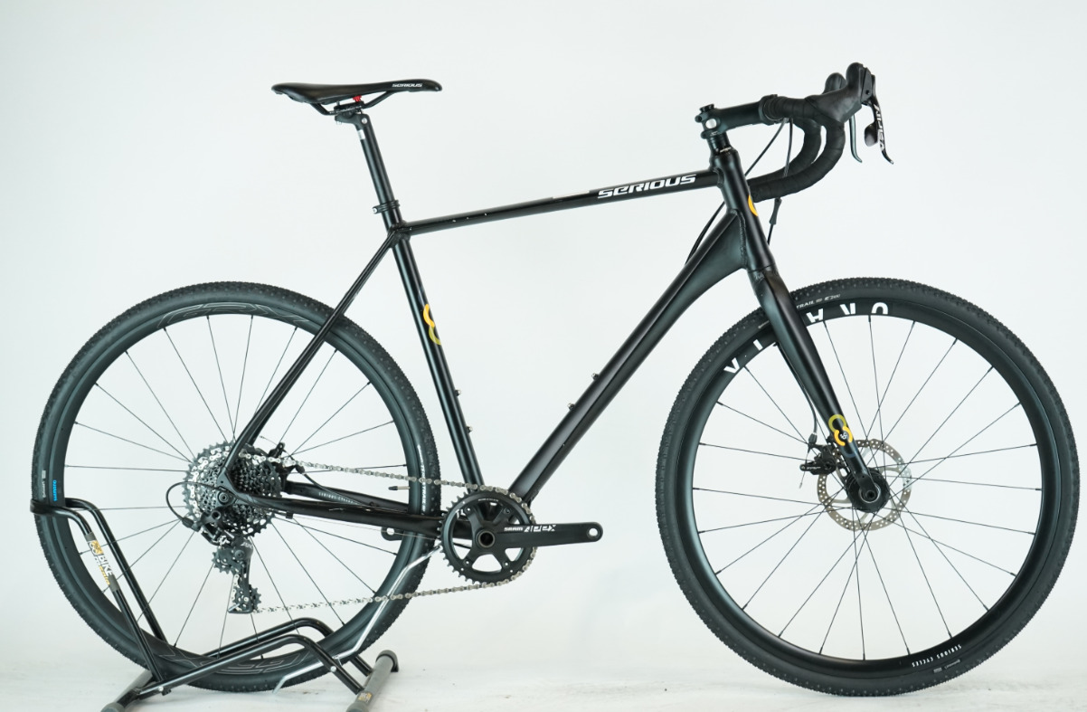 Velosipēds Serious Gravix XL melns 57cm Velosipēds Serious Gravix XL melns 57cm