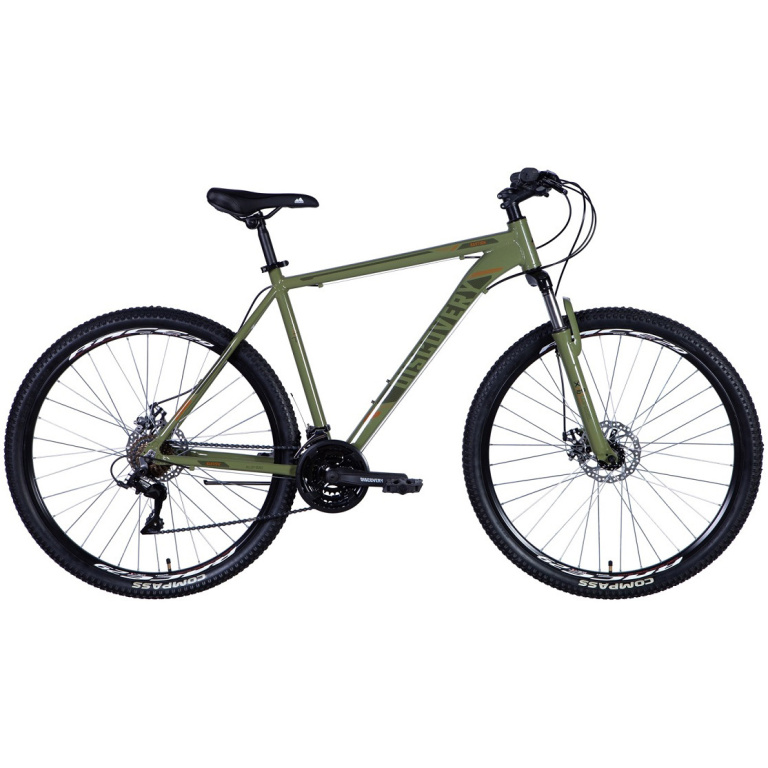 Velosipēds alumīnija 29 Discovery BASTION AM DD rāmis -21 khaki 2024 (OPS-DIS-29-196)