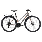 Pilsētas velosipēds Liv Alight 2 City Disc pelēks (C) (M)