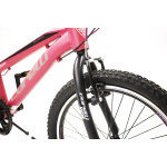 Bērnu velosipēds Corelli Regina MTB 20'' rozā/melns
