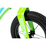 Balansēšanas velosipēds Karbon First green-blue
