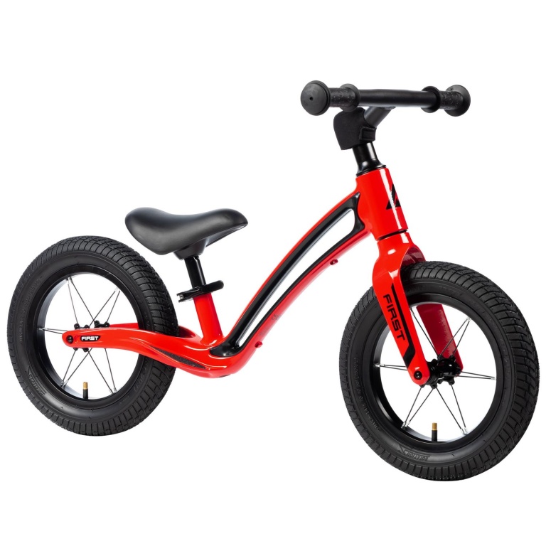 Balansēšanas velosipēds Karbon First red-black