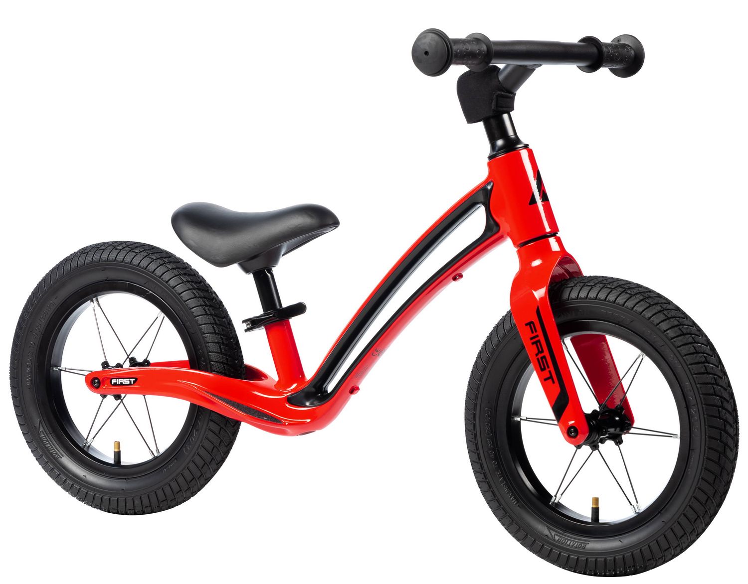 Balansēšanas velosipēds Karbon First red-black Balansēšanas velosipēds Karbon First red-black