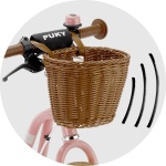Balansēšanas velosipēds PUKY LR XL Br Classic retro-rose