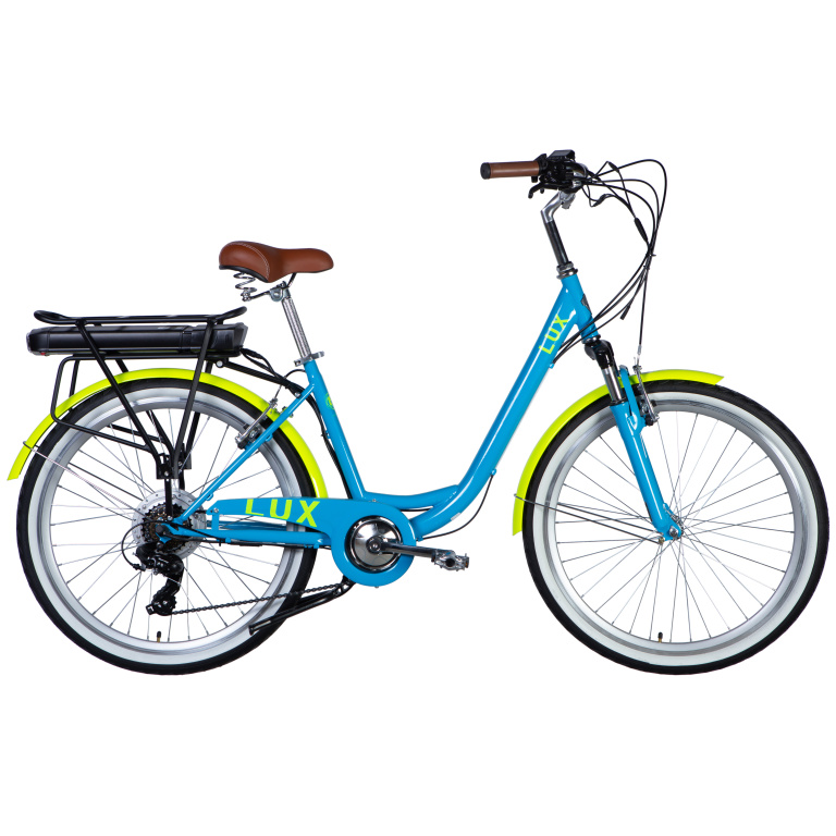 E-velosipēds 26" ST Dorozhnik LUX Vbr FR rāmis - 17" 36V 12.5A*h 250W zils YS 7350 2025