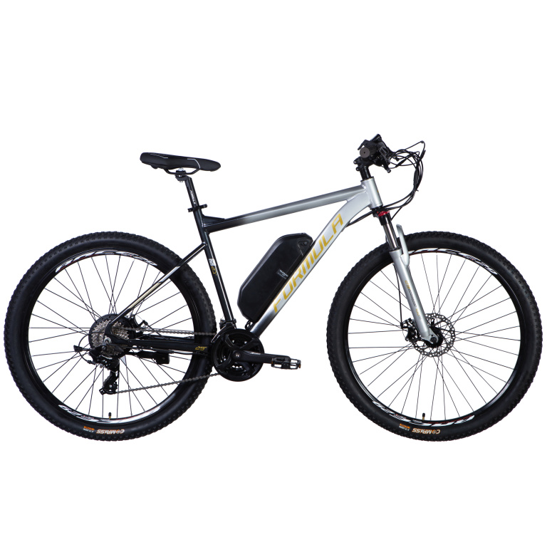 E-velosipēds 29" AL Formula F-1 DD CS rāmis - 21" 48V 12.5A*h 250W sudrabaini melns YS 7605 2025