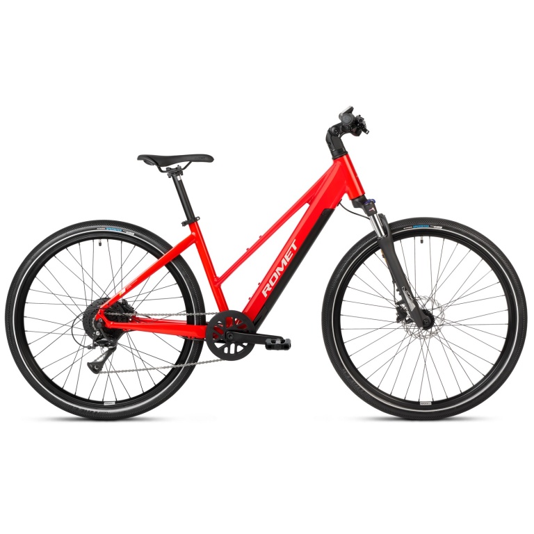 Elektriskais velosipēds Romet e-Orkan D 1.0 504WH 2024 red-17" / M