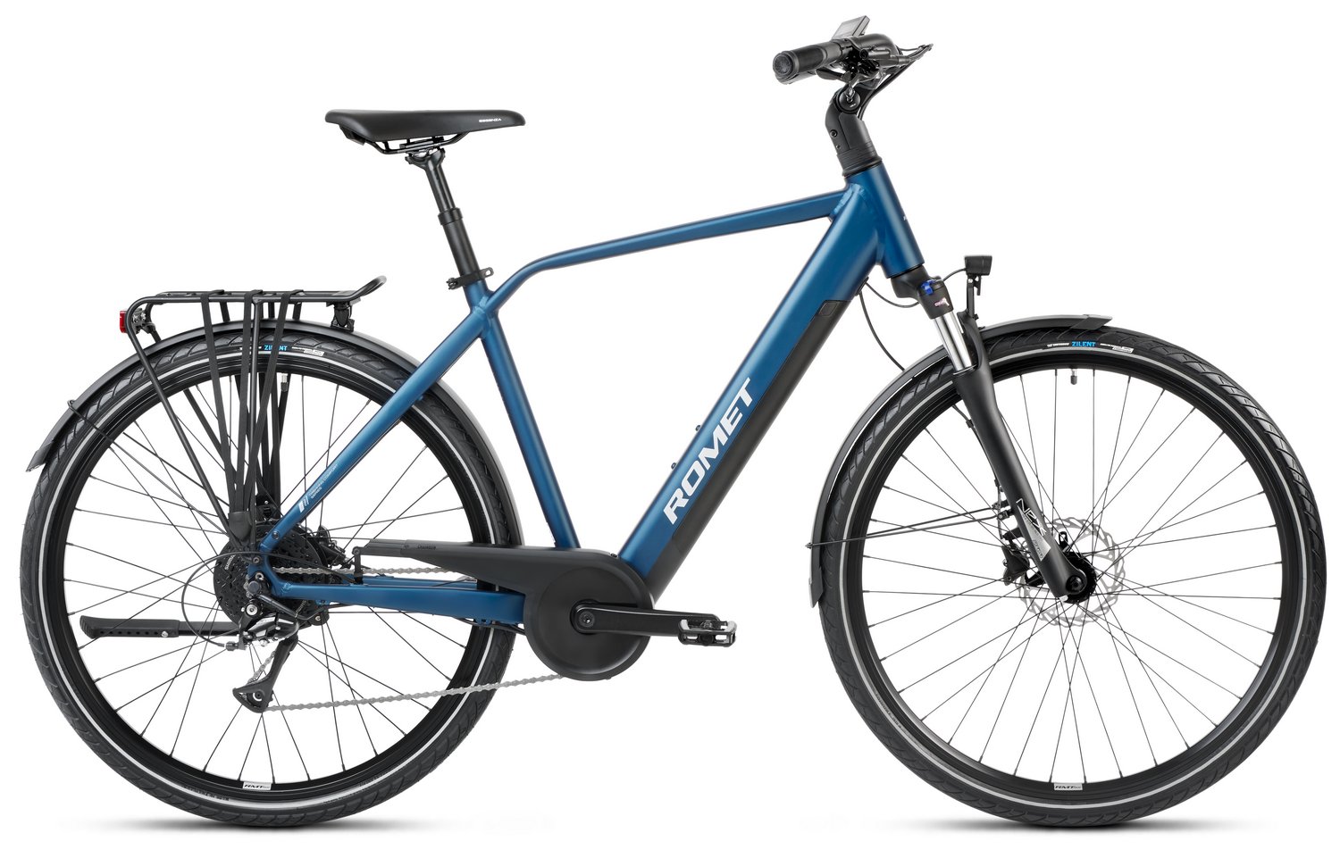 Elektriskais velosipēds Romet e-Wagant 1.0 504WH 2024 dark blue-18" / M Elektriskais velosipēds Romet e-Wagant 1.0 504WH 2024 dark blue-18" / M