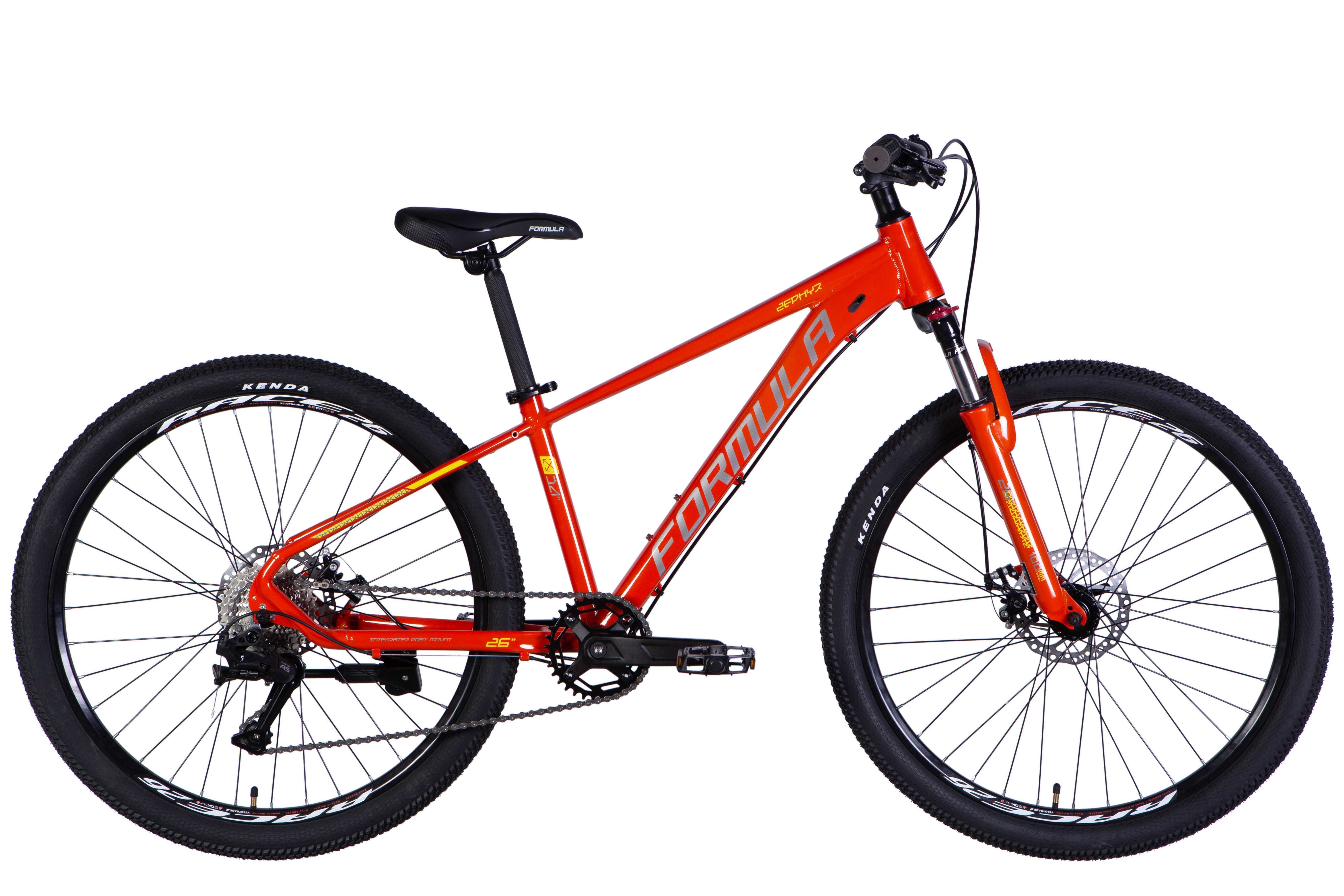 Kalnu velosipēds Formula ZEPHYR 3.0 DD kasetes sistēma rāmis 14″ oranžs 2025 Kalnu velosipēds Formula ZEPHYR 3.0 DD kasetes sistēma rāmis 14″ oranžs 2025