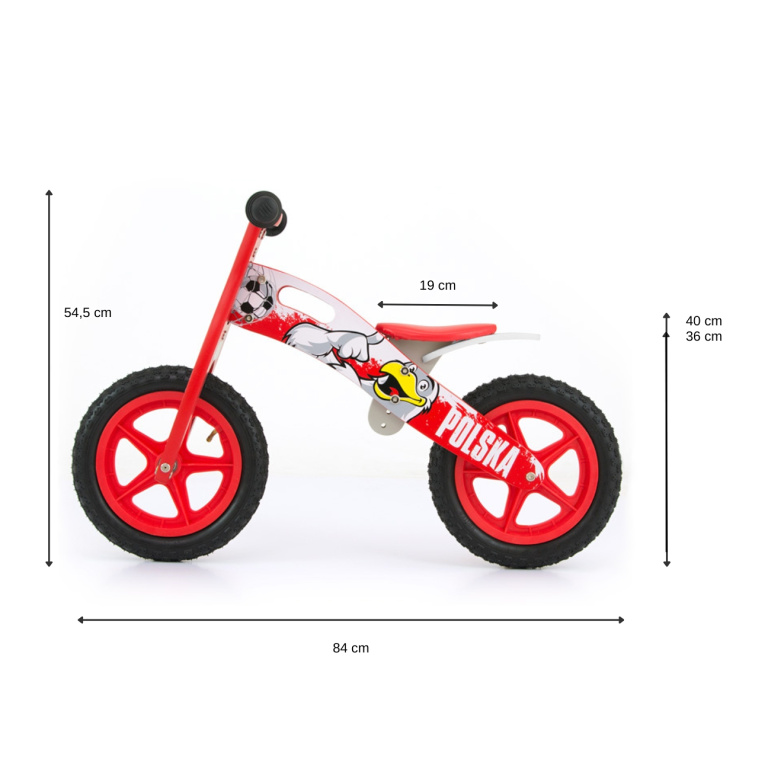 Milly Mally Koka pastaigu velosipēds King Polija