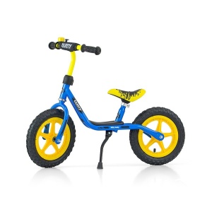 Milly Mally pastaigu velosipēds Dusty 12" zili dzeltens