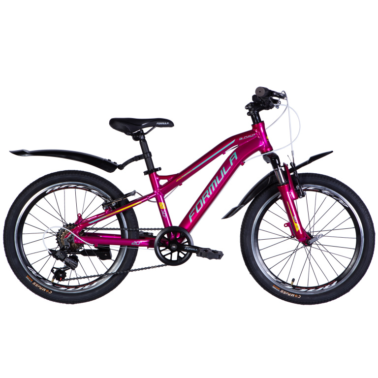 Velosipēds AL 20" Formula BLACKWOOD Vbr FR rāmis - 11" tumši sarkans 2025