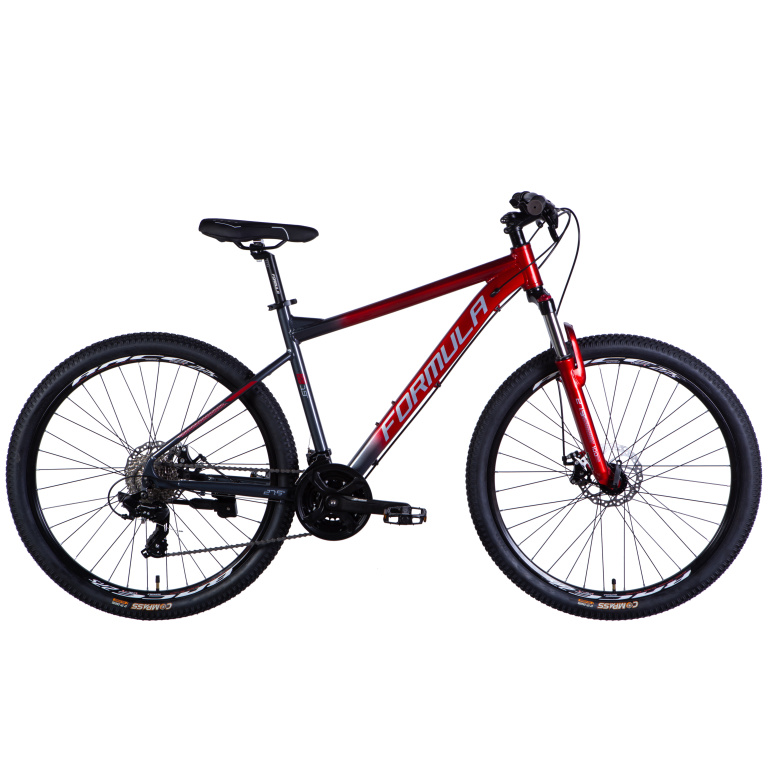 Velosipēds AL 27.5" Formula F-1 DD CS rāmis - 19" sarkans+sudrabains 2025