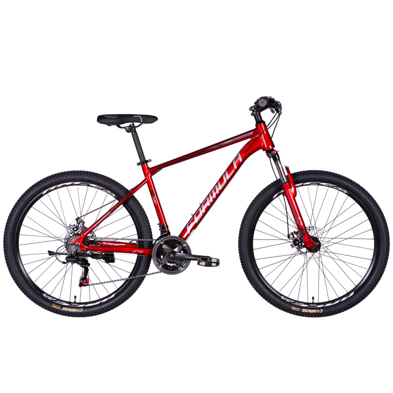 Velosipēds AL 27.5" Formula MOTION DD FR rāmis - 18" sarkans+sudrabains 2025
