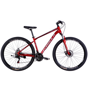 Velosipēds AL 29" Formula MOTION DD FR rāmis - 17" sarkans+sudrabains 2025