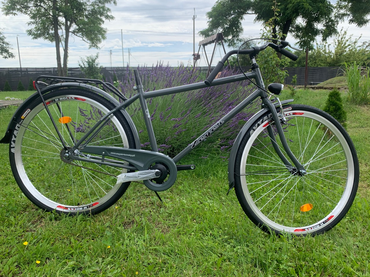 Zeger 28" MALE viena ātruma BLACK velosipēds Zeger 28" MALE viena ātruma BLACK velosipēds