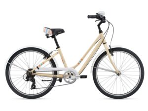 Bērnu pilsētas velosipēds Liv Flourish 24 Cream