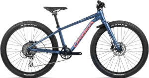 Bērnu velosipēds Orbea MX 24 Team Disc Blue/Red