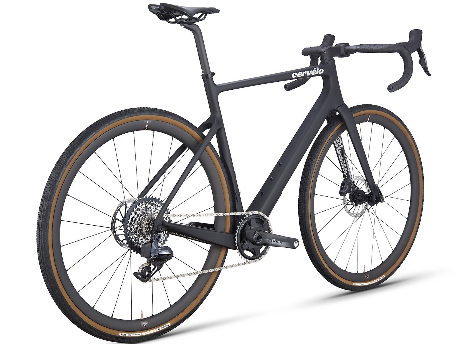 Gravel velosipēds Cervelo Aspero-5 Force XPLR eTap AXS 1 Five Black (C) (54 CM)