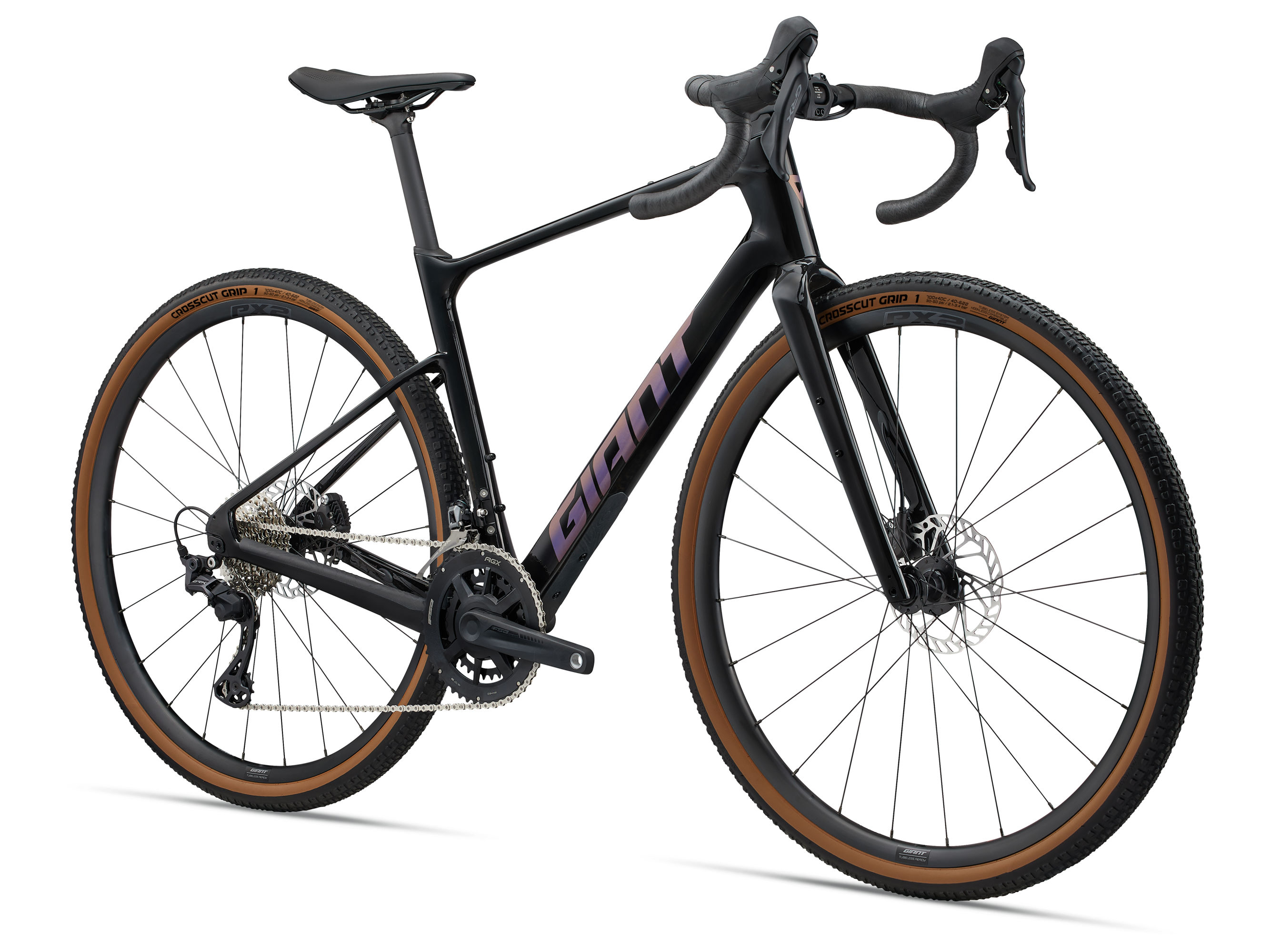Gravel velosipēds Giant Revolt Advanced 2 Carbon Smoke (S)
