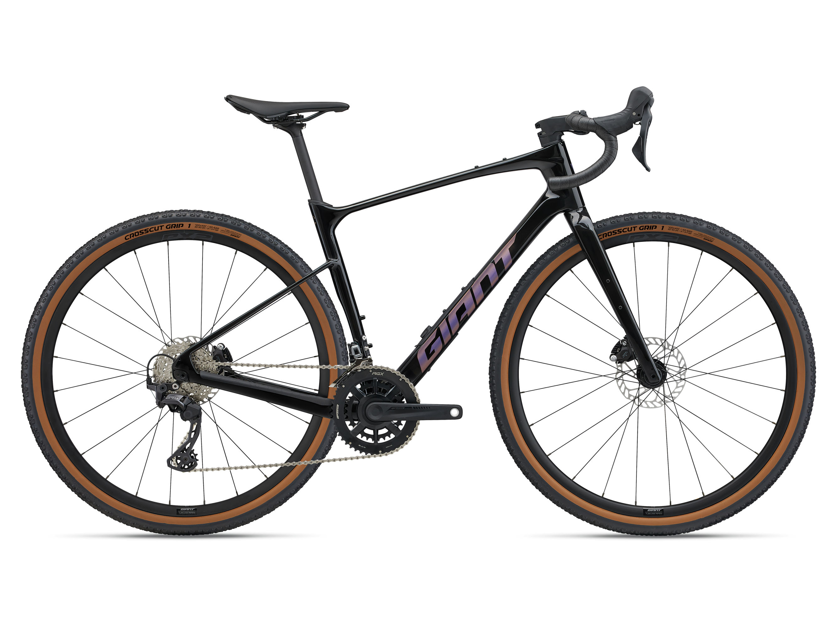 Gravel velosipēds Giant Revolt Advanced 2 Carbon Smoke (S)