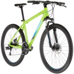 Kalnu velosipēds Serious Rockville Disc 27.5" zaļš/zils (X) (XL)