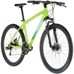 Kalnu velosipēds Serious Rockville Disc 27.5" zaļš/zils (X) (XL)