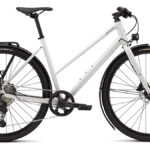 Krosa velosipēds Specialized Sirrus X 3.0 Step-Through EQ Gloss Dove Grey/Metallic Pine Frost Reflective (2026.g.) (M)