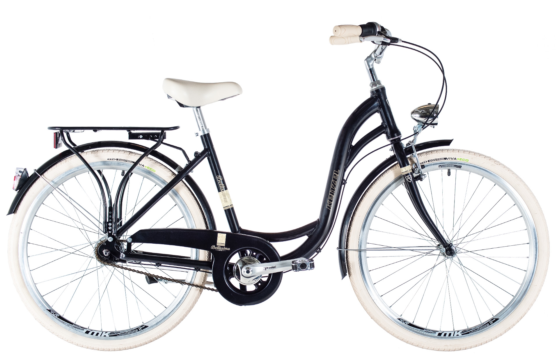 Pilsētas velosipēds Kenzel Bellissima Deluxe (26"/7 ātr.) melns (M) (M) Pilsētas velosipēds Kenzel Bellissima Deluxe (26"/7 ātr.) melns (M) (M)