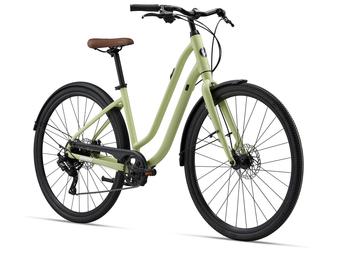 Pilsētas velosipēds Liv Flourish 3 Disc Muscat Blanc (L)