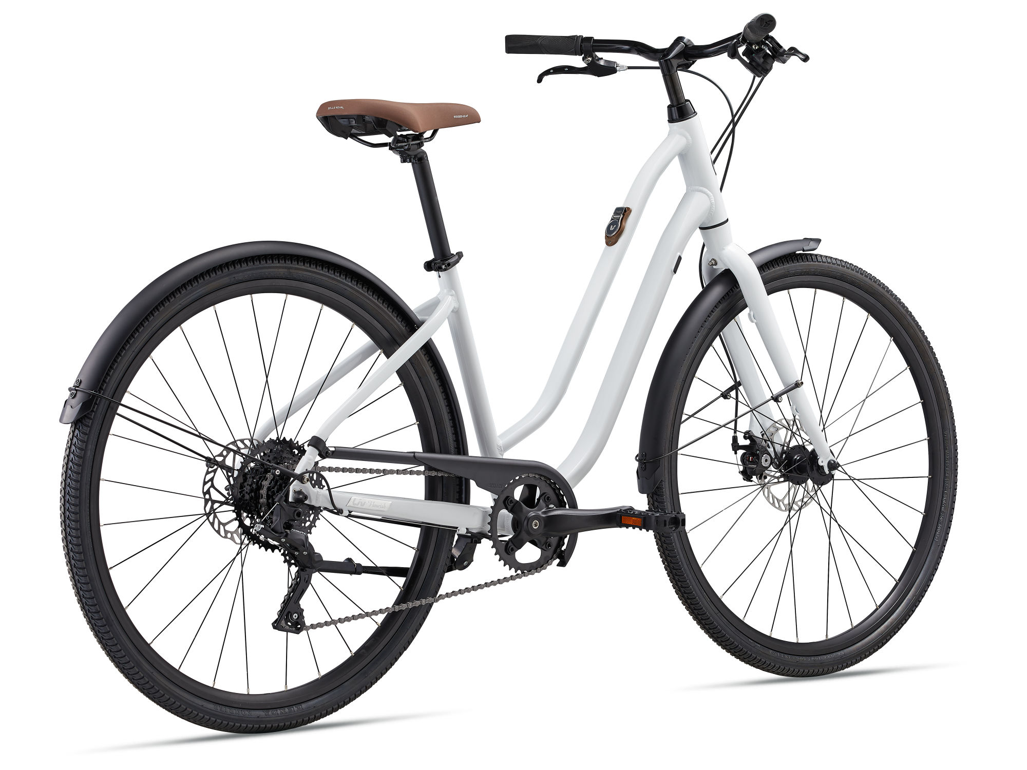 Pilsētas velosipēds Liv Flourish 3 Disc White (L)