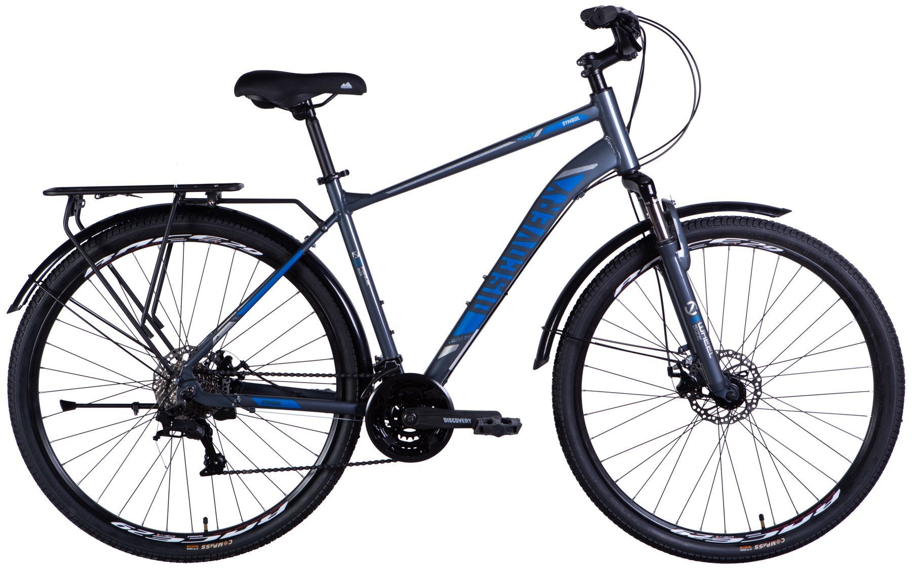 Pilsētu velosipēds TopVelo Discovery SYMBOL MAN DD CS (Rata izmērs: 28