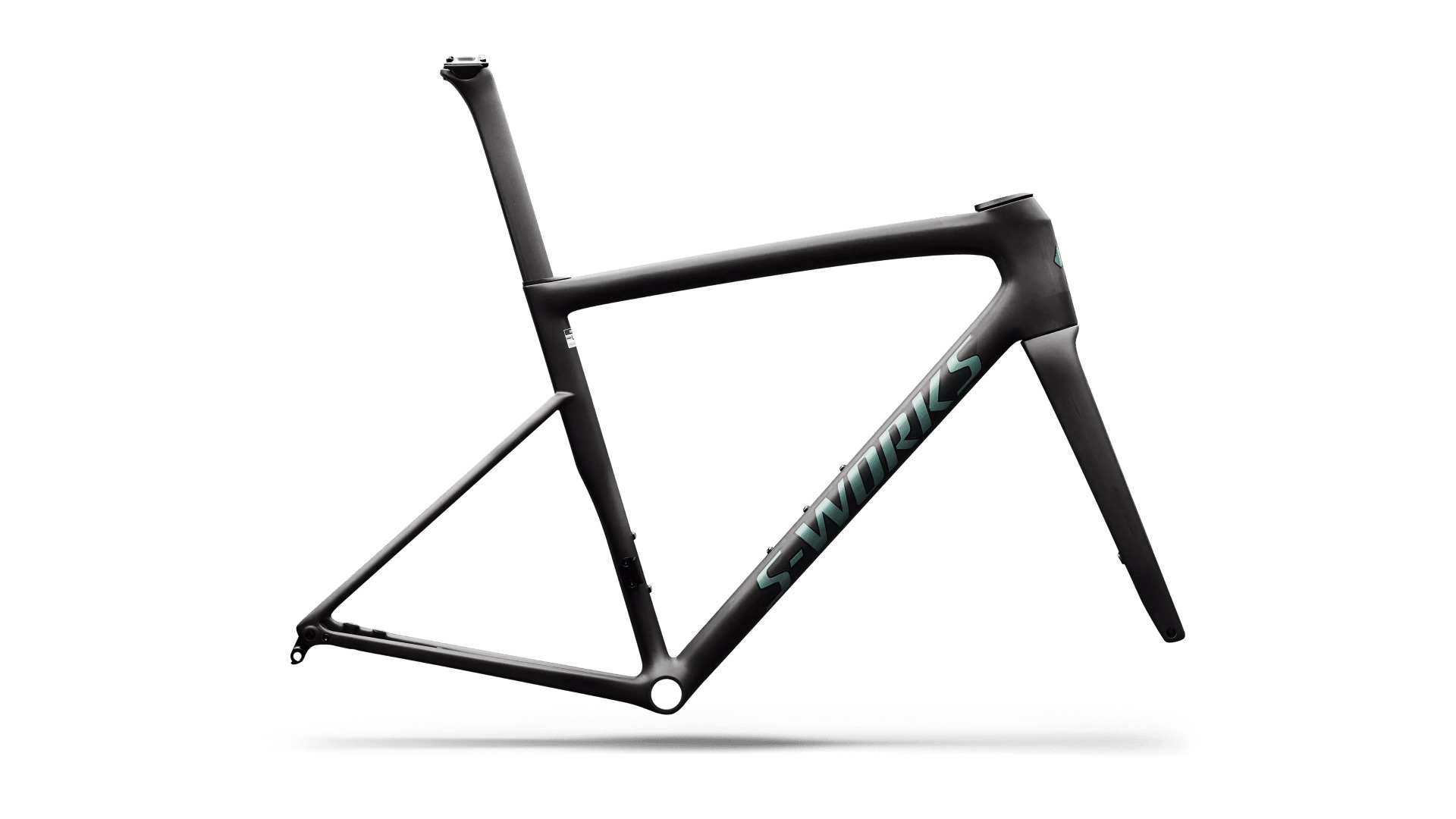 Šosejas velosipēda frameset S-Works Tarmac SL8 Rtp Raw Carbon/Gloss Fjord (2026.g.) (56 CM)