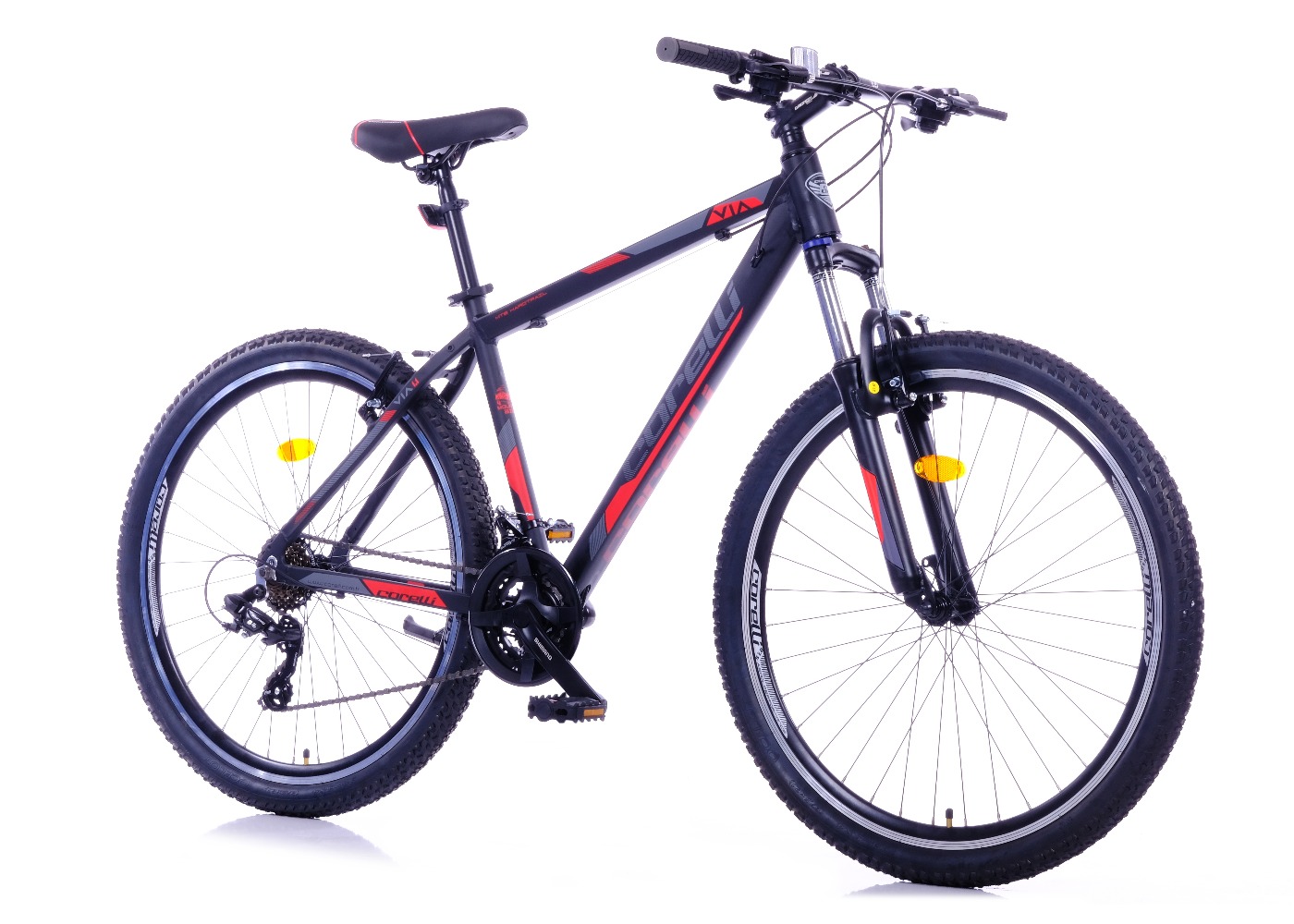 Kalnu velosipēds TopVelo CORELLI VIA 3.3 (Rata izmērs: 24 Kalnu velosipēds TopVelo CORELLI VIA 3.3 (Rata izmērs: 24
