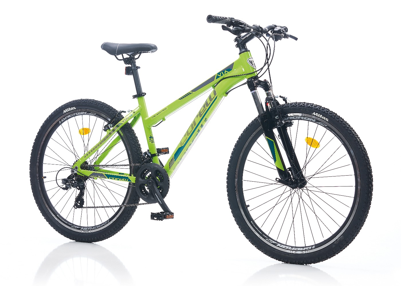 Kalnu velosipēds TopVelo CORELLI VIA 3.3 (Rata izmērs: 24 Kalnu velosipēds TopVelo CORELLI VIA 3.3 (Rata izmērs: 24