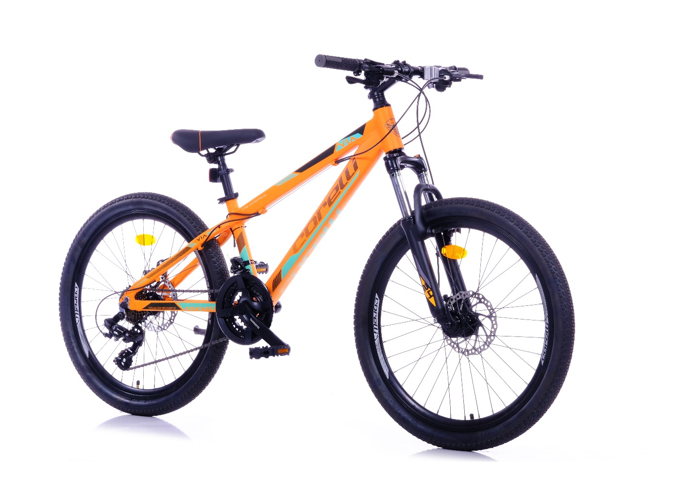 Kalnu velosipēds TopVelo CORELLI VIA 4.3 (Rata izmērs: 24