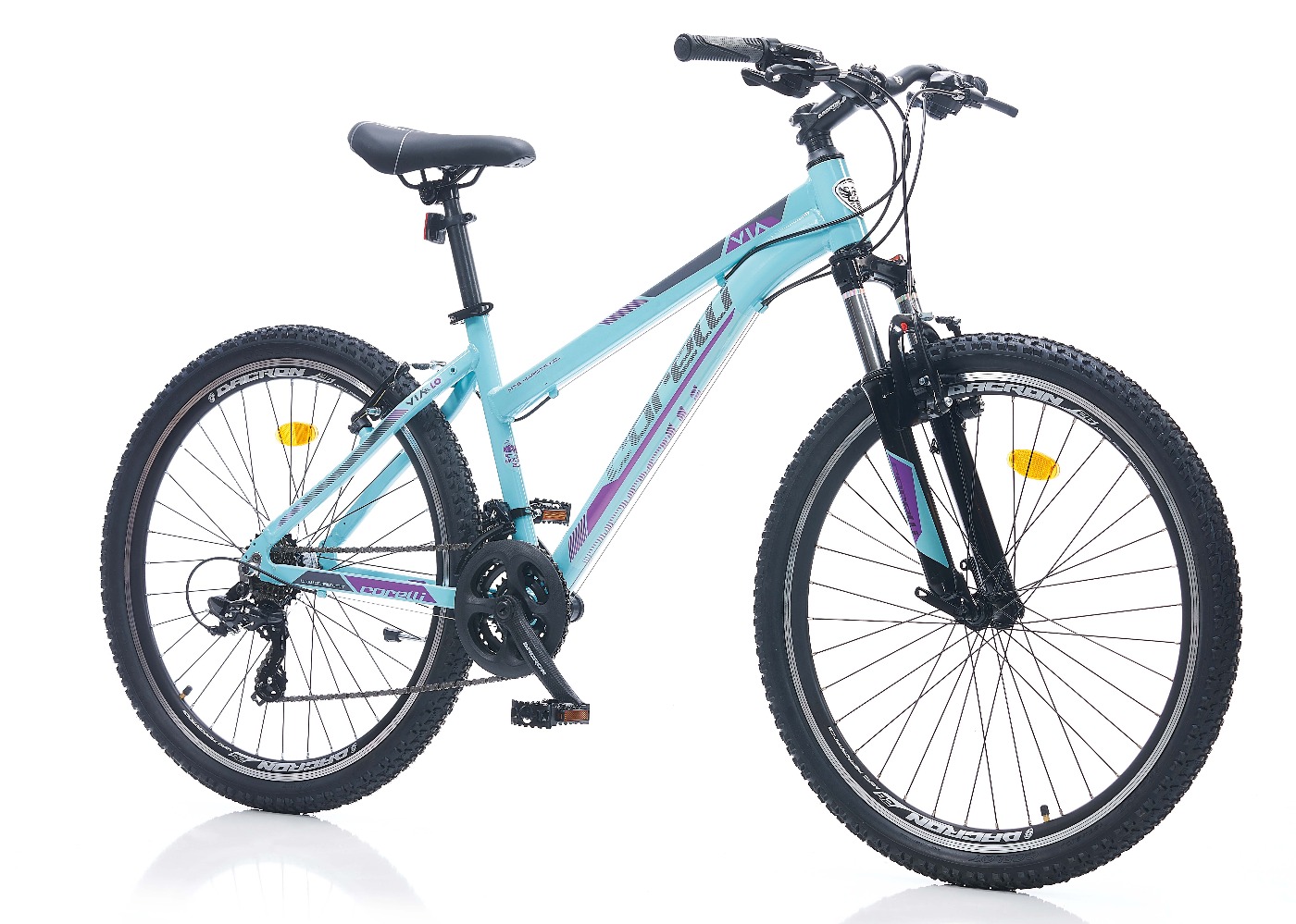 Pilsētu velosipēds TopVelo CORELLI VIA LADY 1.0 (Rata izmērs: 26