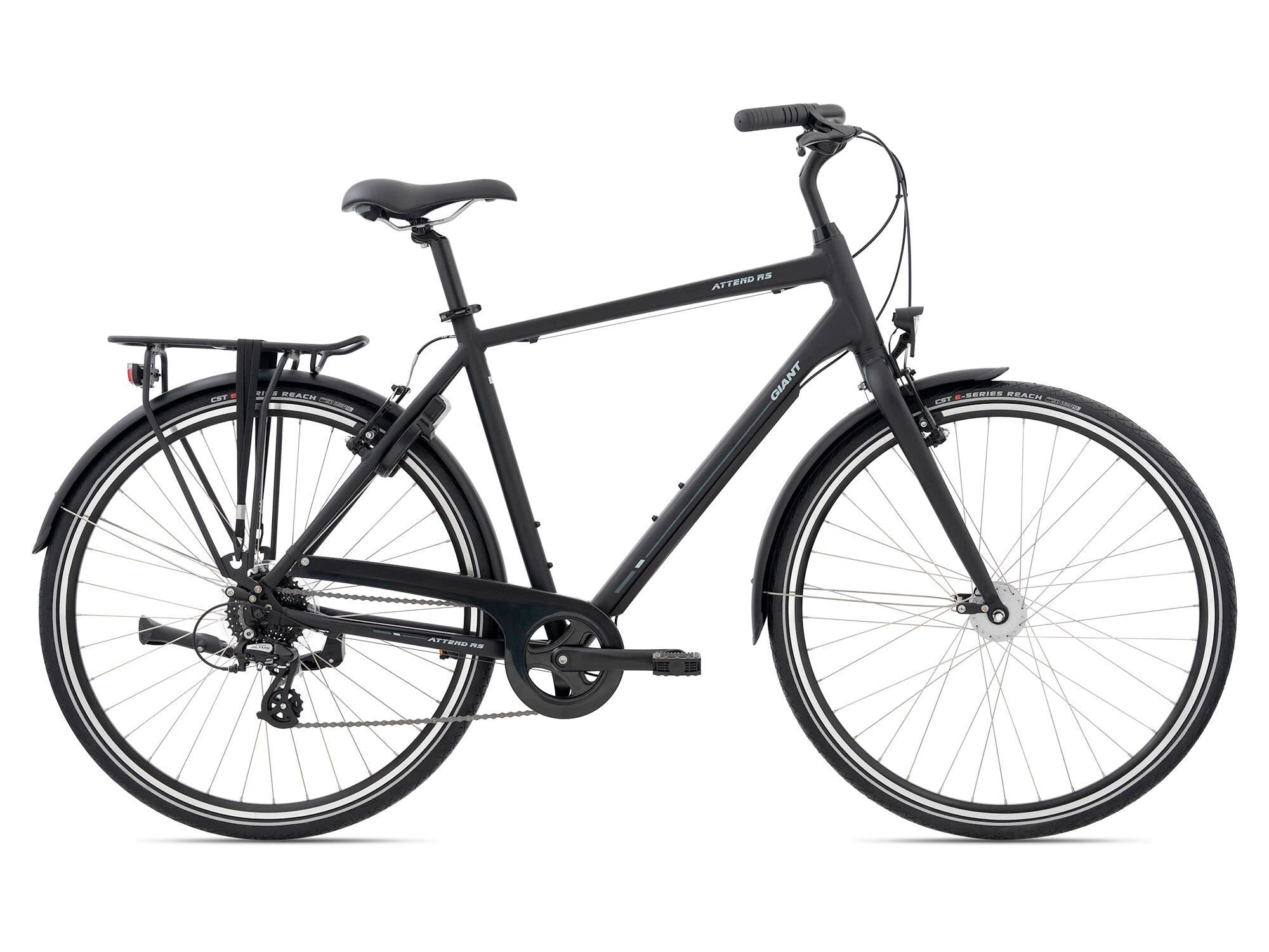 Pilsētas velosipēds Giant Attend RS 3 GTS GB Black (K) (M)